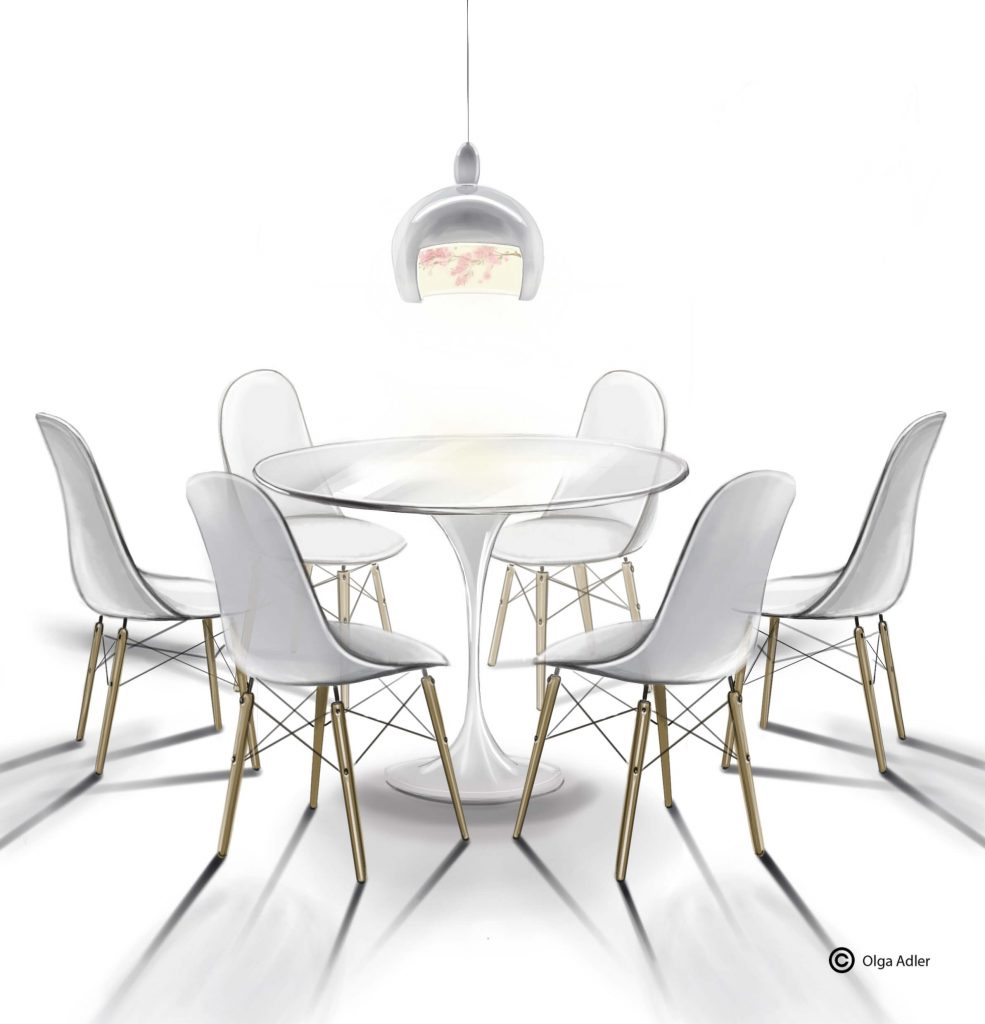 Wit op wit | Interior Sketch